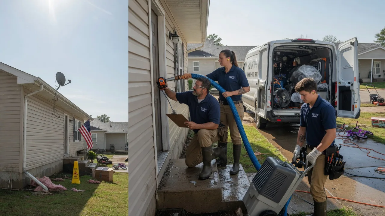Ceiling Water Damage Restoration in Fox Lake, WI near me